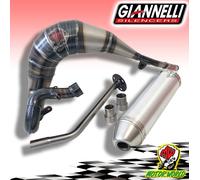 MARMITTA SCARICO COMPLETO IN ALLUMINIO GIANNELLI FANTIC ENDURO 50 CASA 2018