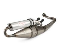 MARMITTA SCARICO LEOVINCE PIAGGIO ZIP 50 2 stroke 2009-2012 HAND MADE TT ALUMINU