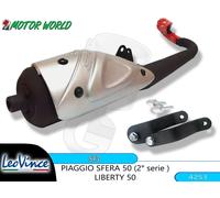 MARMITTA SCARICO LEOVINCE SP3 OMOLOGATA PIAGGIO FLY FREE ( SFERA 2 SERIE ) 50