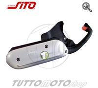 Marmitta Scarico Terminale APRILIA Scarabeo 50 2T De Luxe DD 1998 1999 SITO 0575