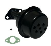 Marmitta Silenziatore Acme AL 215-290-330-Altezz. 120mm-Interasse 47mm-526.156