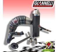 MARMITTA + SILENZIATORE CARBONIO GIANNELLI BETA RR 50 ENDURO / MOTARD 2012
