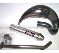 MARMITTA + SILENZIATORE GIANNELLI APRILIA SX 125 dal 2008 54057HF + 54658HF