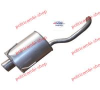 Marmitta Silenziatore posteriore FIAT PANDA 169 1.2 BENZINA DAL 2003> 13667