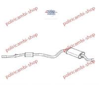 Marmitta Silenziatore posteriore Fiat Seicento 600(187_) 1.1(187AXA,187AXB1A)