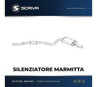 Marmitta Silenziatore posteriore Fiat Seicento 600(187_) 1.1(187AXA,187AXB1A)