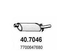 MARMITTA SILENZIATORE POSTERIORE RENAULT 12 1.3 18 1.4 TL GTL