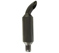 MARMITTA SILENZIATORE TRATTORE TRATTORI VIGNETO ATTACCO Ø 46 L=415 MM + COLLARE
