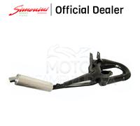 MARMITTA SIMONINI Vespa 200 Rally (Femsa VSE1T) NERO SILENZIATORE IN ALLUMINIO