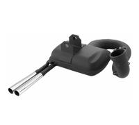 MARMITTA SIP ROAD 2.0 SPORT OPTIK SCHWARZ ADATTO PER VESPA PX 125 150 - ARCOBALENO