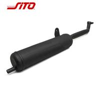 Piaggio Si- Ks- Fl2- Boss 1978 2001 Round Shape Leovince Scarico Completo Sito