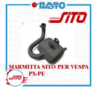 Marmitta SITO per Piaggio Vespa PX 125 Freno a Disco/Brake Disc cod. 0231