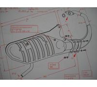 MARMITTA SITO PLUS 558 PER MBK SORRISO YAMAHA CT 50 2T.