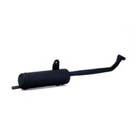 MARMITTA SITO SCARICO TIPO ORIGINALE PIAGGIO MOPED CIAO P PX 50 NERO OMOLOGATA