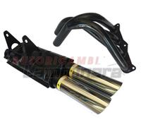 Marmitta Sportiva + Collettore Fiat 850 spider coupe ABARTH scarico Tubi Grandi
