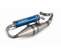 Marmitta Stage6 Pro Replica MK2 Blu Piaggio