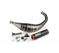 Marmitta Stage6 R/T 80 - 90cc CNC Arancio / Nero Derbi