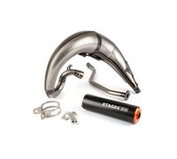 Marmitta Stage6 Streetrace Yamaha DT50 arancio/nero