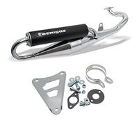 Marmitta TECNIGAS prossima R Cromo per Minarelli orizzontale