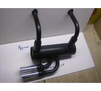 MARMITTA TERMINALE SCARICO SPORTIVO FIAT 500 R 126 ABARTH DOPPIO SCARICO