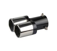 Marmitta Turbina Per Modifica Auto Fischio Scarico Generale Uno Su Due Scatola In Acciaio Inossidabile Terminale Di Scarico Silenziatore Tubo Scarico(Direct s)