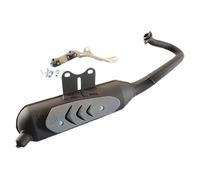 Scarico POLINI Acciaio Nero Originale Omologato Vespa 200.0309 per