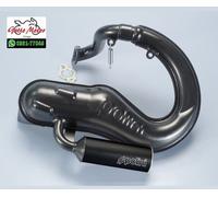 MARMITTA VESPA PK XL 125 2T SCARICO POLINI 200.2051/S CORSA LUNGA COLORE NERO