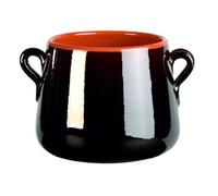 Marmitta Vulcania terracotta smaltata B1MA2
