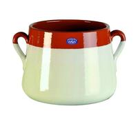 Marmitta Vulcania terracotta smaltata B1MA2