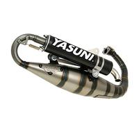 Marmitta YASUNI Carrera 16 carbonio per Minarelli in piedi