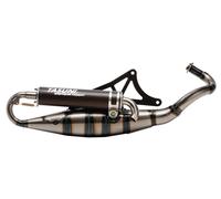 Marmitta Yasuni R nero omologata per Piaggio Quartz 50 1992 - 1996