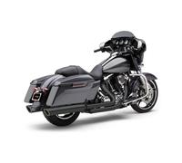 Marmitte finali di scarico silenziatori slip-on cobra 909 twins da 4" nero 17-23