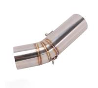 Marmitte Moto Compatibile Con Ducati Per Diavel 1200 Moto Scarico Tubo Collegamento Centrale Marmitta Moto Per Escape 50mm 60mm Tubo Collegamento DB Killer Modificato