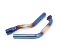 Marmitte Moto Compatibile Con Yamaha Per MT15 YZF-R15 2017 2018 2019 Sistemi Scarico Motociclette Modifica Collegamento Slip On 51 Mm Tubo Collegamento Centrale Anteriore Per Escape