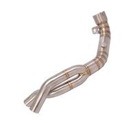 Marmitte Moto Compatibile Con Yamaha Per YZF-R1 2007 2008 Scarico Motocicletta Per Escape Moto Modify Tubo Centrale Tubo Collegamento Centrale Marmitta Collegamento