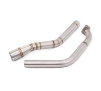 Marmitte Moto Compatibile Con Yamaha Per YZF-R15 MT-15 2017 2018 2019 Silenziatore Tubo Di Scarico Per Motocicletta Per Escape Modified Tubo Di Collegamento Centrale Anteriore