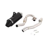 Marmitte Moto Per CRF150F CRF230F 2003-2019 Sistemi Scarico Completi Per Motociclette Tubo Collegamento Centrale Anteriore Silenziatore Scarico