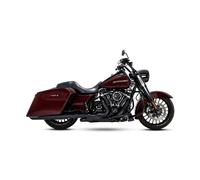 Marmitte silenziatori silp on twin slash round slip-on nero 17-up touring Vance
