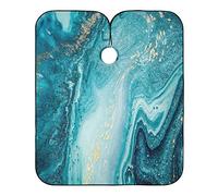 Marmo Astratto Dell'Oceano Taglio Di Capelli Mantello Regolabile Mantella Parrucchiere Impermeabile Barber Cape Per Uomini Bambini Parrucchieri 140X168Cm