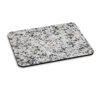 Marmo Bianco con Nero Granito PC Computer Mouse Pad - Pietra Effetto Motivo