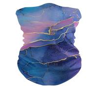 Marmo Blu Navy Rosa Caldo/Freddo Protezione solare Ghette di raffreddamento del collo Maschere multiuso per la Caccia Escursionismo Snowboard