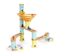 Marmo Corsa Eco-Compatibile Legno Bambù Gara Dei Bambini Pedagogico Set Gioco