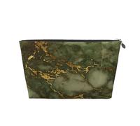 Marmo Di Lusso Verde E Oro, Borsa da toilette Borsa per trucco Borsa per cosmetici Borsa da toilette da viaggio portatile