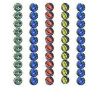 Marmo di vetro per le di vetro decorative di colore misto dei giochi | Sfere decorative colorate miste per bambini, per lanciare, decorazione per la casa, gioco a scacchi cinesi, acquario B