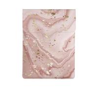 Marmo liquido con oro, Custodia per laptop in pelle PU, borsa per notebook, custodia per laptop, custodia per tablet