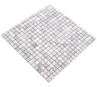 marmo mosaico pietra naturale mosaico marmo bianco opaco parete pavimento cucina bagno doccia