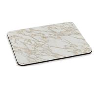 Marmo Oro Bianco Venature PC Computer Mouse Pad - Pietra Effetto Motivo