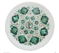 Marmo Piastra Inserto Lavoro Pietra Dura Arte Lavoro Handmade Arredo Casa