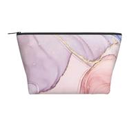 Marmo Rosa, Borsa da toilette Borsa per trucco Borsa per cosmetici Borsa da toilette da viaggio portatile