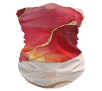 Marmo Rosso Bianco Caldo/Freddo Tempo Polvere e Sporco Beanie Verde Ghetta Collo Multiuso Beanie Panno Maschera per Moto Escursioni Costumi di Halloween mascara para el polvo